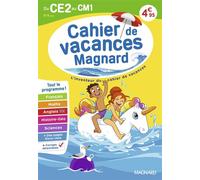 Cahier de vacances 2026, du CE2 vers le CM1 8-9 ans Magnard, l’inventeur du cahier de vacances - Maguy Bilheran - Magnard - broché - Scolaire / Universitaire