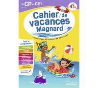 Cahier de vacances 2026, du CP vers le CE1 6-7 ans Magnard, l’inventeur du cahier de vacances - Bernard Séménadisse - Magnard - broché - Scolaire / Universitaire