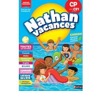 Cahier de Vacances 2026 du CP vers le CE1 - Nathan Vacances - 6-7 ANS