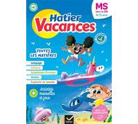 Cahier de vacances 2026 – De la MS vers la GS (4/5 ans) : pour réviser – Hatier