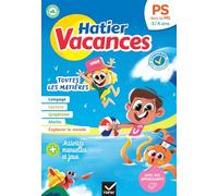 Cahier de vacances 2026 - Hatier vacances - De la PS vers la MS 3/4 ans: pour réviser son année dans toutes les matières