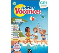 Cahier de vacances 2026 - Hatier vacances - Du CE1 vers le CE2 7/8 ans Bénédicte Idiard (Auteur), Damien Catala (Auteur)