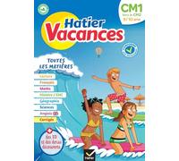Cahier de vacances 2026 – Du CM1 vers le CM2 (9/10 ans) : pour réviser toutes les matières – Hatier