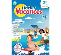 Hatier - Cahier de vacances 2026 - Toutes les matières de la 3e à la 2de