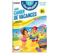 Cahier de vacances 2026 - Les incollables - Petite Section à Moyenne Section - 3/4 ans Agnès Roy (Auteur), Moemai (Conception couverture ou illustration)
