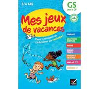Cahier de vacances 2026 - Mes jeux de vacances - De la GS vers le CP Florence Doutremepuich (Auteur), Françoise Perraud (Auteur), Caroline Hesnard (Auteur)