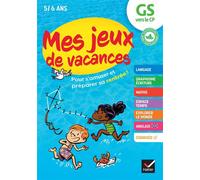 Cahier de vacances 2026 - Mes jeux de vacances - De la GS vers le CP Pour réviser en s'amusant - Florence Doutremepuich - Hatier - broché - Scolaire / Universitaire