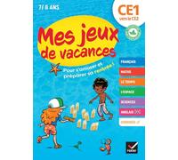 Hatier – Cahier de vacances 2026 CE1→CE2 – Pour réviser en s'amusant