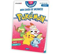 Cahier de vacances 2026 Pokémon - Les incollables - CE1 au CE2 - 7/8 ans