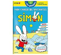 Cahier de vacances 2026 Simon – Les incollables – Moyenne Section à Grande Section (4/5 ans)
