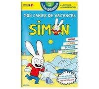 Cahier de vacances 2026 Simon – Les incollables – Moyenne Section à Grande Section (4/5 ans)