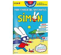 Cahier de vacances 2026 Simon - Les incollables - Petite Section à Moyenne Section - 3/4 ans
