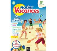 Cahier de Vacances 5e vers la 4e Toutes les matières