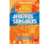 Cahier de vacances Affaires sensibles - Menez votre culture à l'épreuve et menez votre propre enquête sur ces célèbres affaires ! - Fabrice Drouelle - Solar - broché - Livre-jeu