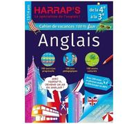 Cahier De Vacances Anglais De La 4e À La 3e - 100% Jeux