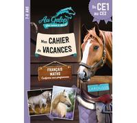 Collectif – Cahier de vacances AU GALOP du CE1 au CE2 – Français Maths – Édition 2024 – Broché