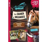 Collectif – Cahier de vacances AU GALOP du CE2 au CM1 – Français & Maths – Éd. 2024, broché