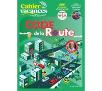 Cahier de vacances - Code de la Route - Collectif - Marabout - broché - Livre-jeu
