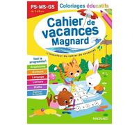 Cahier De Vacances Coloriages Éducatifs Ps, Ms, Gs