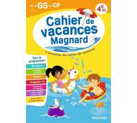 Cahier De Vacances De La Gs Vers Le Cp