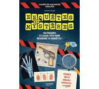 Laurence Cluzel – Cahier de vacances : Enquêtes et mystères – Livre-jeu – Broché