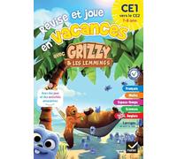 Aurore Meyer – Cahier de vacances Grizzy et les lemmings (CE1 vers CE2) – Révise et joue – Broché