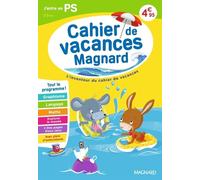 Cahier De Vacances J'entre En Ps