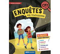 Cahier de vacances ludiques 2021 - Enquêtes en vacances du CM1 au CM2