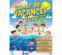 Cahier De Vacances Ms Vers Gs: Cahier De Vacances Moyenne Section Grande Section , Jeux Dapprentissages : Calcul , Coloriages , Différences , Relier Les Points , Labyrinthe , Tracage Et Jeux Éducatifs