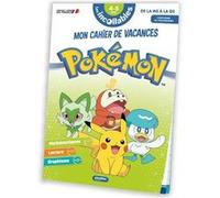 PlayBac – Cahier de vacances Pokémon 2026 – De la MS à la GS