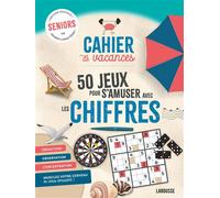Collectif – Cahier de vacances senior : 50 jeux pour s'amuser avec les chiffres – Broché