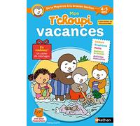 Cahier de vacances T'choupi - j'entre en Grande Section - maternelle 4/5 ans: De la MS à la GS