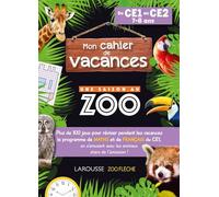Cahier de vacances UNE SAISON AU ZOO CE1-CE2