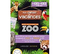 Cahier de vacances UNE SAISON AU ZOO CE1-CE2