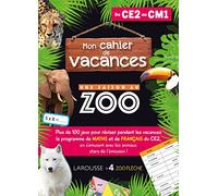 Cahier de vacances UNE SAISON AU ZOO CE2-CM1