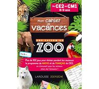 Cahier de vacances UNE SAISON AU ZOO CE2-CM1