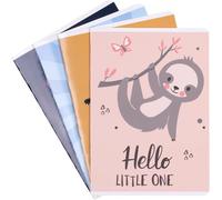 Cahier D'écolier/Format A5 16/16 Feuilles Lignées 3/Mixte Lot De 20 ¿ Motifs Assortis/Pour Enfants Pour La Rentrée Des Classes Primaire/Sans Bord/Cartes Blanches