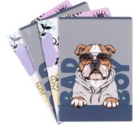 Cahier D'écolier/Format A5 32/32 Feuilles Lignées 3/Mixed Lot De 8 ¿ 8 Pièces/Paquet De Motifs Assortis/Pour Enfants Pour La Rentrée Des Classes Pour Les Élèves Du Primaire/Sans Bordure /