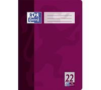 Cahier d'écolier Oxford DIN A4 linéature 22 / quadrillé 16 feuilles