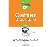 Cahier D'écriture Ce1 Coquelicot