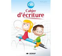 Cahier d'ecriture ce2 - l'unite - Collectif - Sedrap Eds - broché - Scolaire / Universitaire