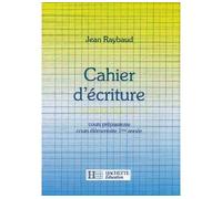 Cahier d'écriture, CP-CE1