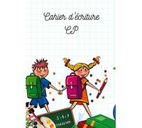 Cahier d'écriture CP: Exercices d'écritures | A4, 25 pages | Pour élèves en classe de CP