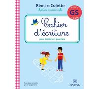 Cahier D'écriture Cycle 1 Gs Rémi Et Colette