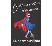 cahier d'écriture et de dessin jeune fille musulmane: Carnet perso, journal intime pour écrire et dessiner ses pensées, secrets, confidences. Cadeau pour fille ou ado musulmane.