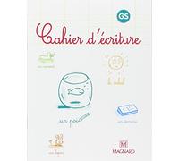 Cahier d'écriture GS