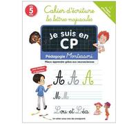 Cahier D'écriture : Les Lettres Majuscules - Pédagogie Montessori - Mieux Apprendre Grâce Aux Neurosciences