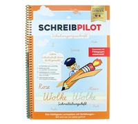 Cahier d'écriture Pilot d'écriture pour protection ABC avec lettres pré-gaufrées pour apprendre l'écriture à la sortie scolaire | Système d'apprentissage développé par les enseignants, les professeurs