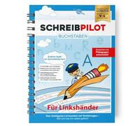 Cahier d'écriture Pilot d'écriture pour protection ABC avec lettres pré-gaufrées spécialement conçu pour les gauchers | Système d'apprentissage développé par les enseignants, les professeurs et les