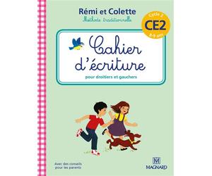 Cahier d'écriture Rémi et Colette CE2 2016 - Sylvie Bordron - Magnard - broché - Scolaire / Universitaire